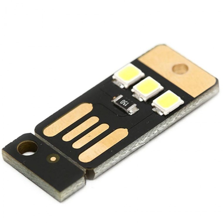 USB LED 전원 키체인 야간 조명 카드 야간 램프 포켓