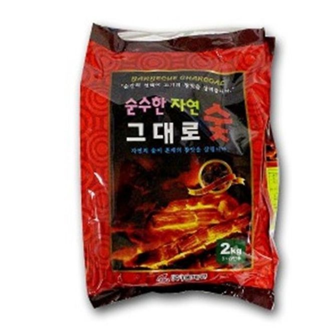 오늘의쇼핑은 순수한 자연 그대로 숯 2kg