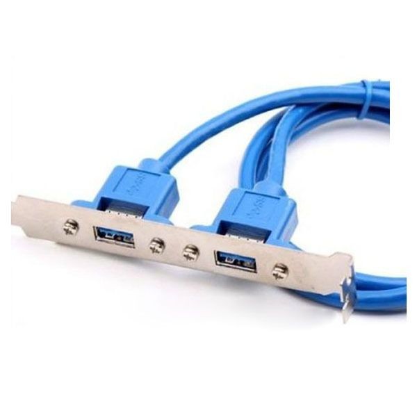 coms USB 3.0포트 2P 일반브라켓형 20Pin 50cm