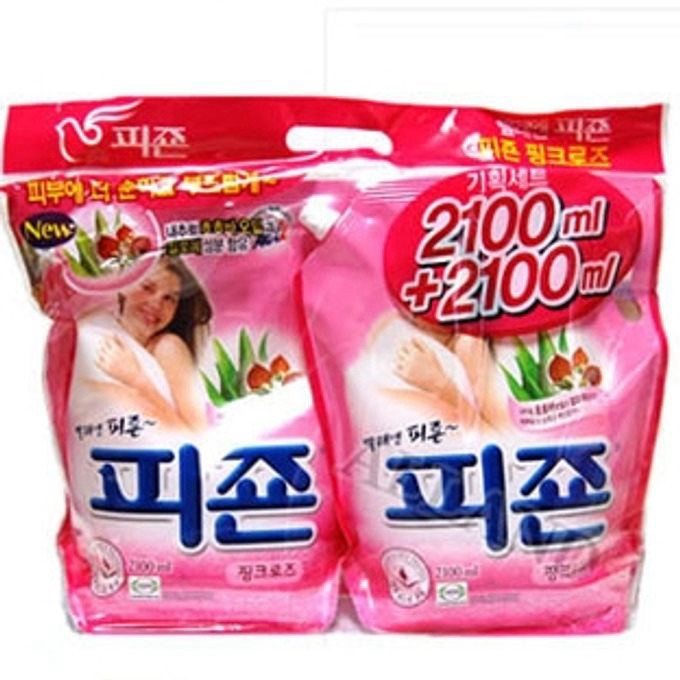 섬유 유연제 빨래 향기 유연제 세탁 세제 리필 4200mL