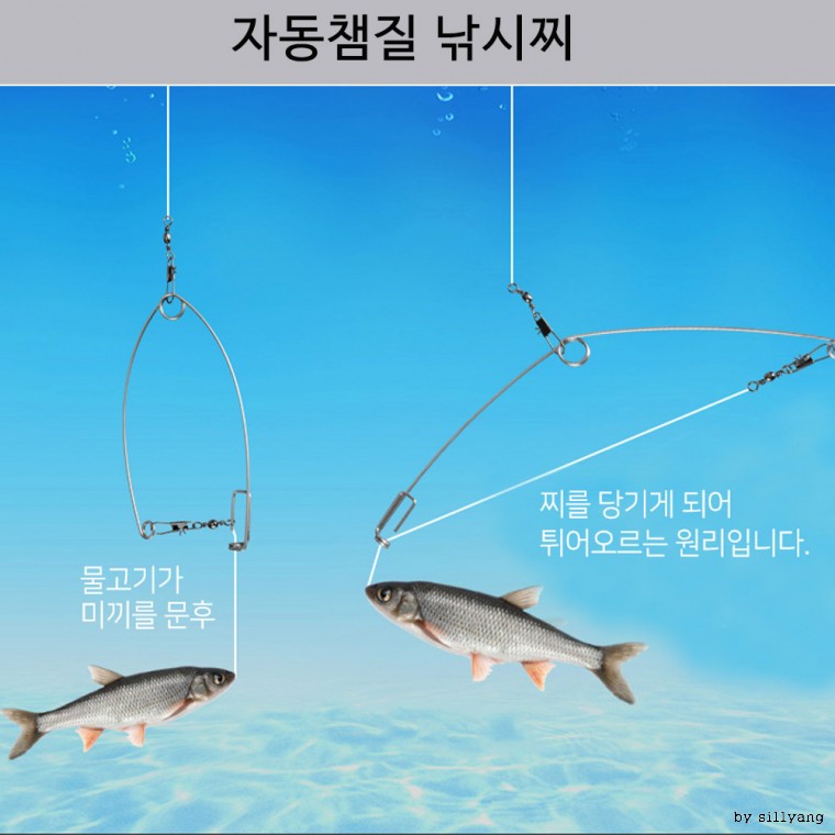 [도매직방] 바다 민물 자동낚시찌/자동챔질/낚시소품