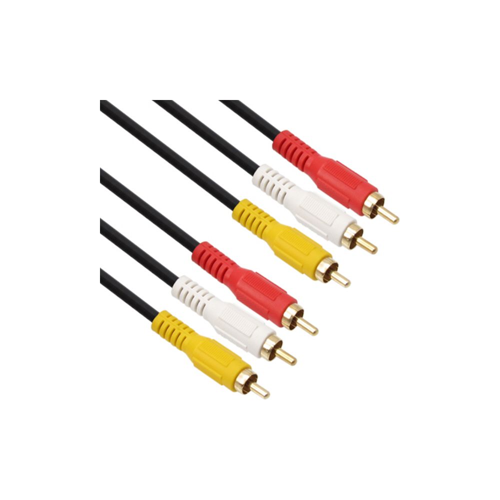 NETmate 3RCA(M) to 3RCA(M) 영상+오디오케이블 10M