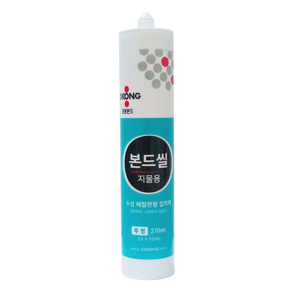 오늘의쇼핑은 오공본드씰 지물용 실리콘 300ml (투명)-1박스25개