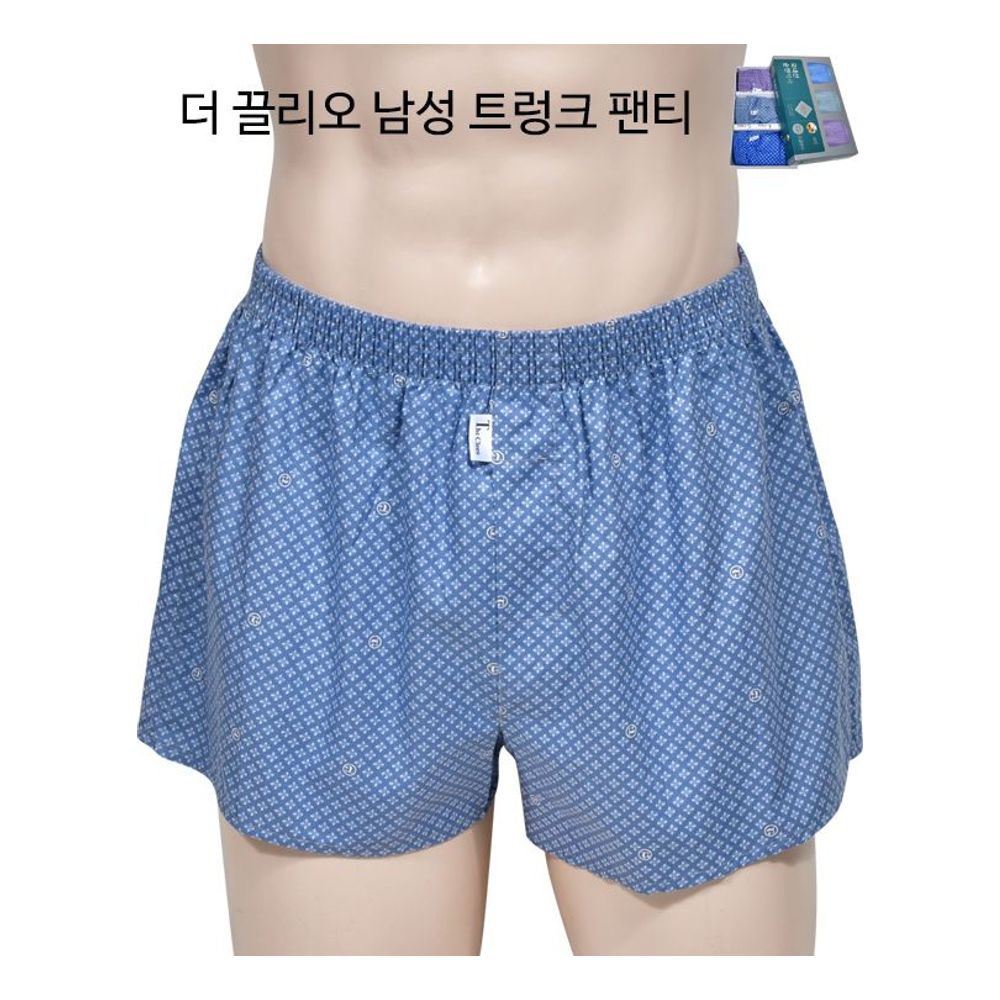 꿀땡 감각적인 패턴 남성 트렁크 3매입팬티