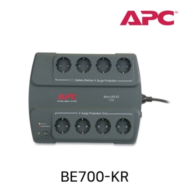 APC BE700-KR Back-UPS(700VA 405W)