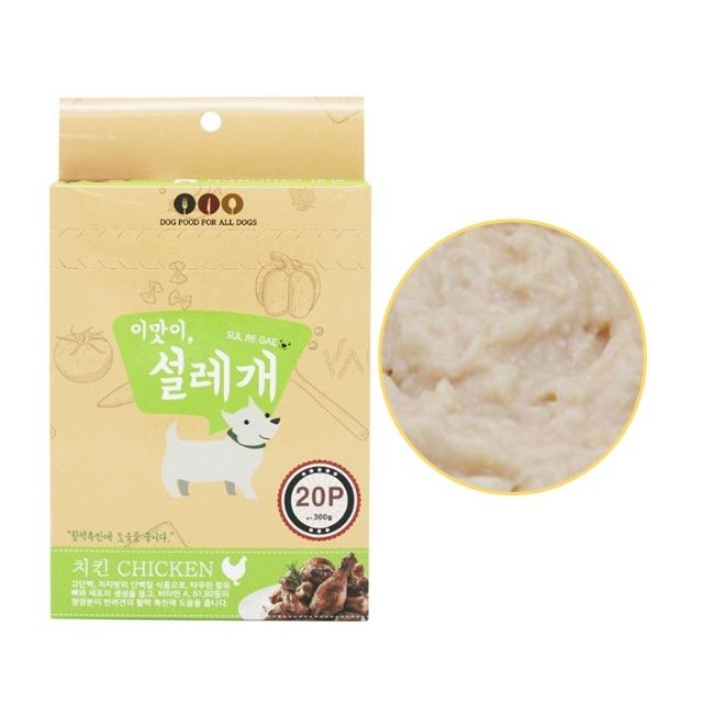 이맛이 설레개 치킨(활력) 20p 애견 츄르