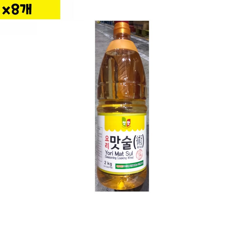 오늘의쇼핑은 식자재 첫맛청우 맛술 요리용 2.1Kg x8개