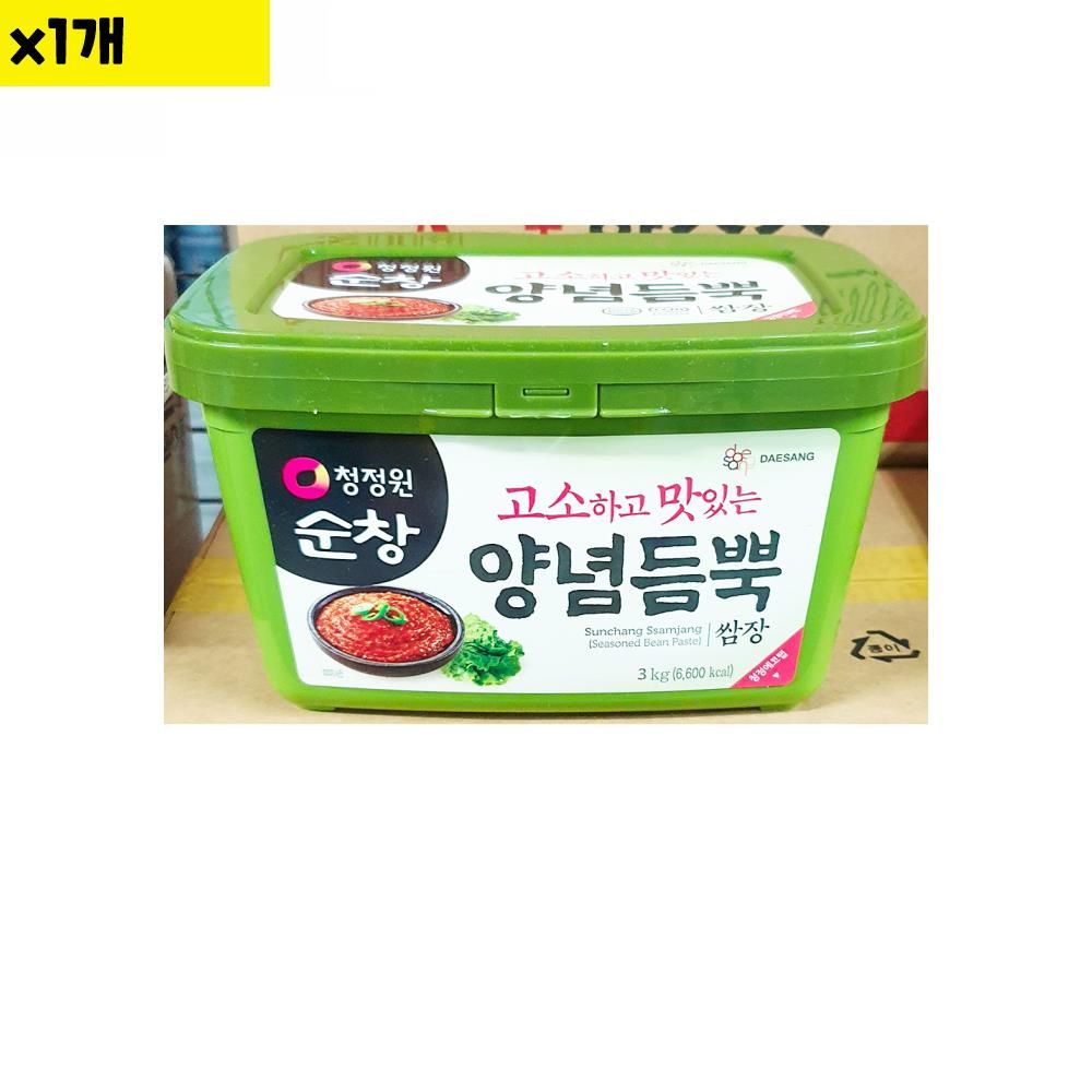 오늘의쇼핑은 식자재 대상 쌈장 순창 3Kg x1개