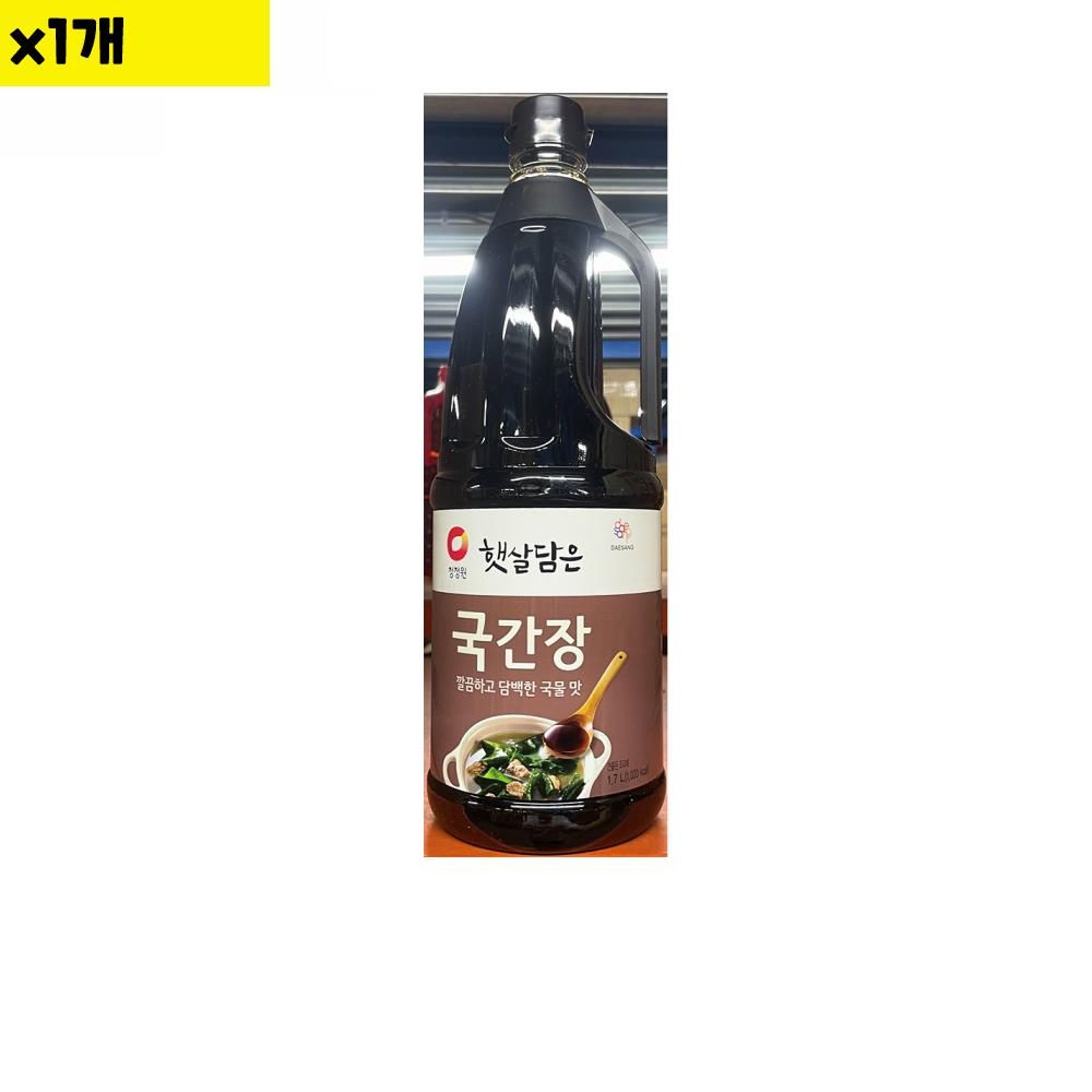 식자재 대상 국간장 자연숙성 1.7L x1개