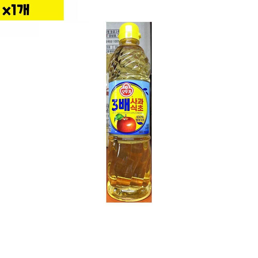 오늘의쇼핑은 식자재 오뚜기 3배사과식초 900ml x1개