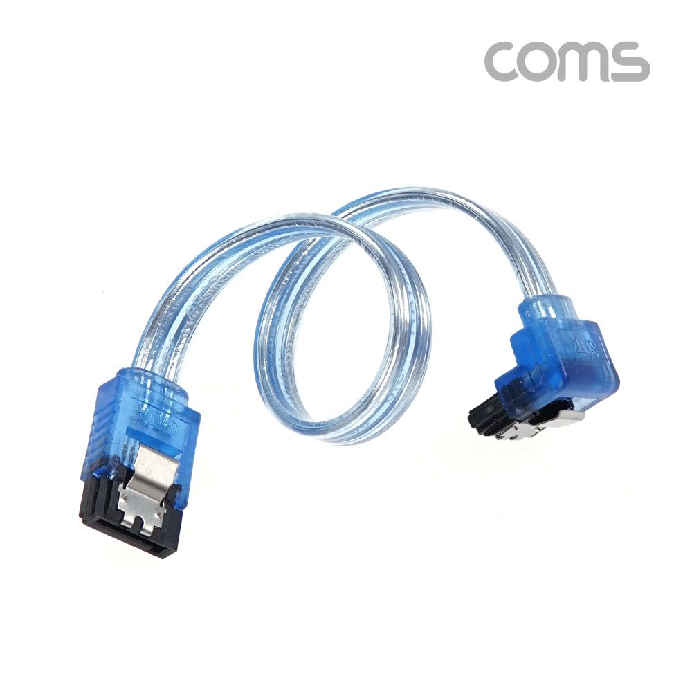 오늘의쇼핑은 COMS) SATA3 HDD 하드케이블 20cm(꺽임/클립형)