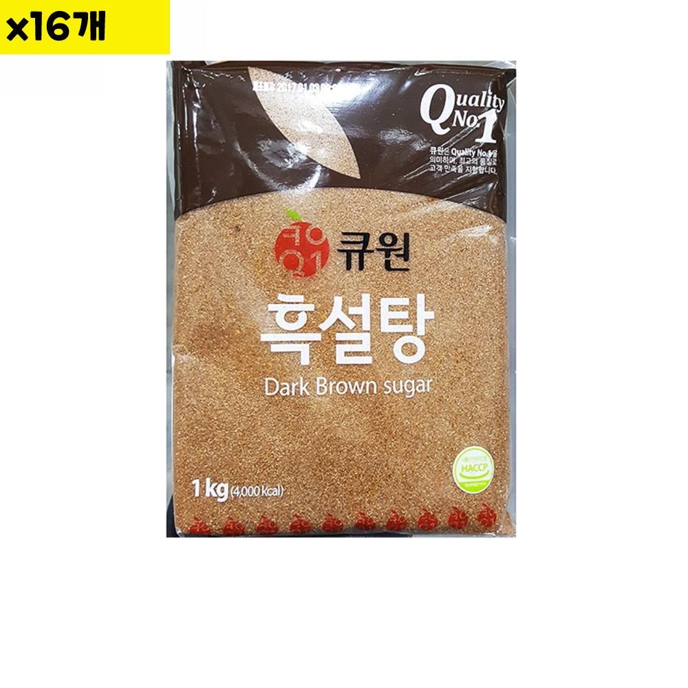 식자재 흑설탕 삼양 1Kg x16개