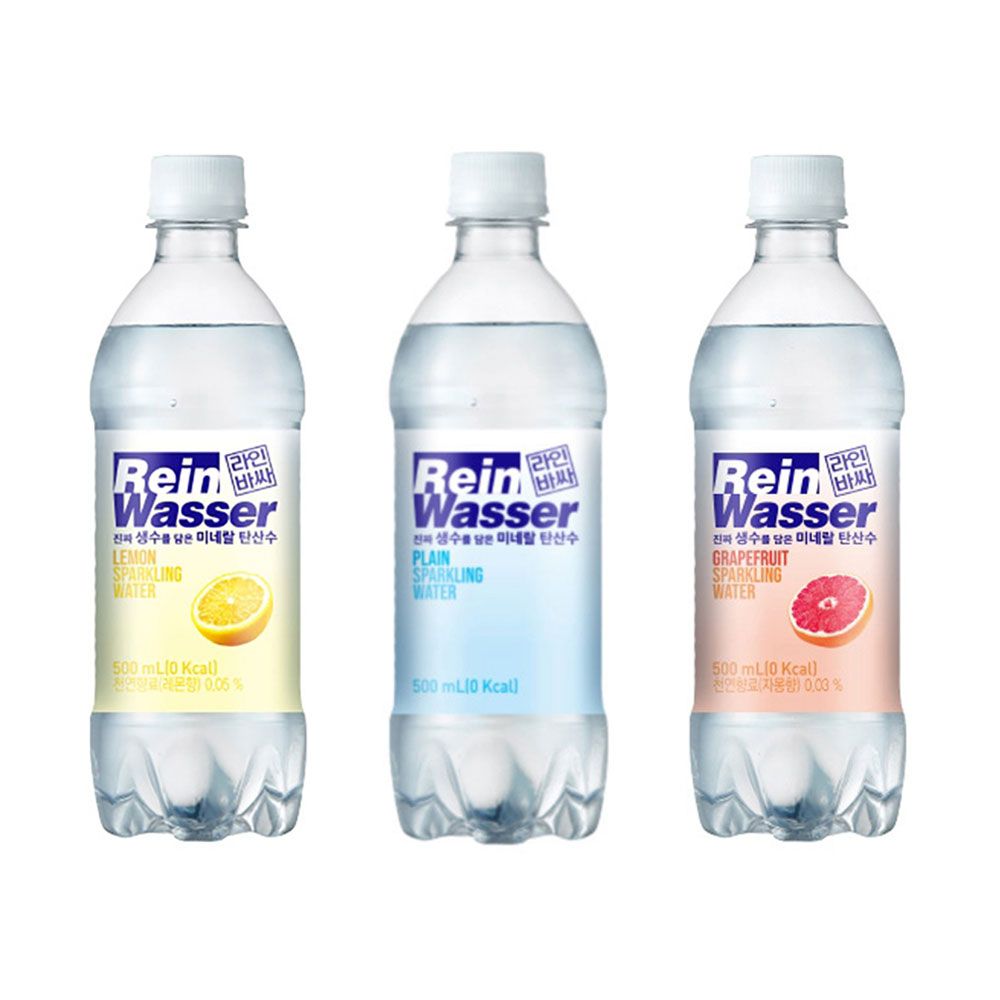 라인바싸 PET 탄산수 500ml 20개 (택1) 생수 탄산음료