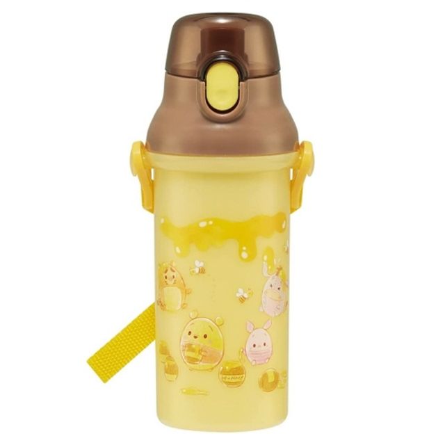 곰돌이 푸 쿠마노 원터치 어깨끈물병 물통 480ml