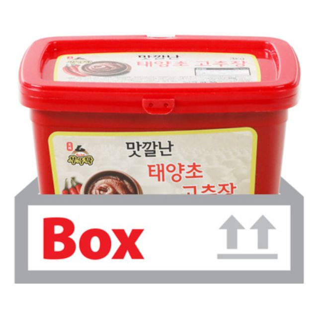 맛깔난태양초고추장 3kg 4ea(박스)/부뚜막