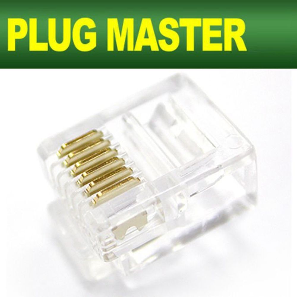 오늘의쇼핑은 PLUG MASTER RJ-12 플러그 랜선잭 소켓 모듈