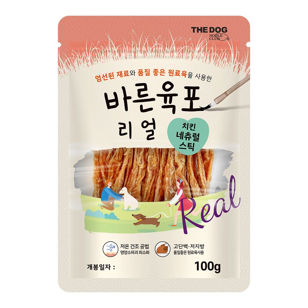 오늘의쇼핑은 리얼 육포 사사미 치킨 내츄럴스틱 100g