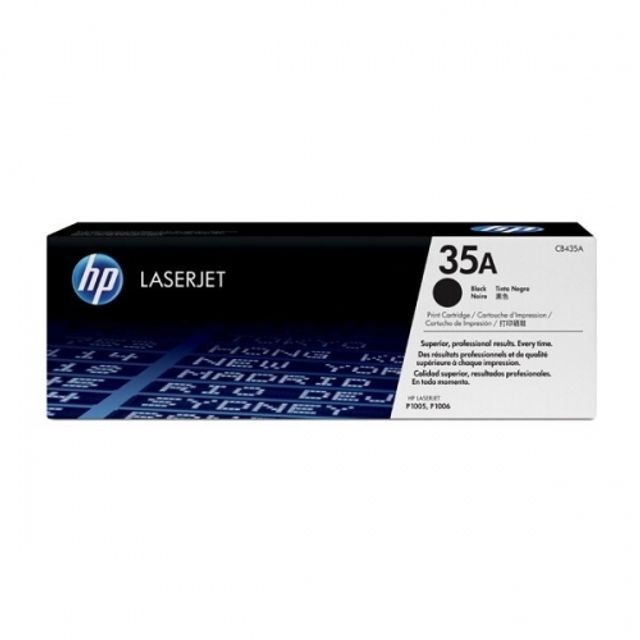 HP 정품토너 NO.35A CB435A 검정/1500매 (1개)