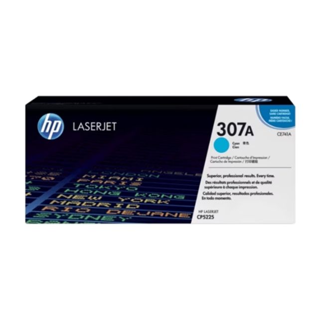 HP 정품토너 NO.307A CE741A 파랑/7300매 (1개)