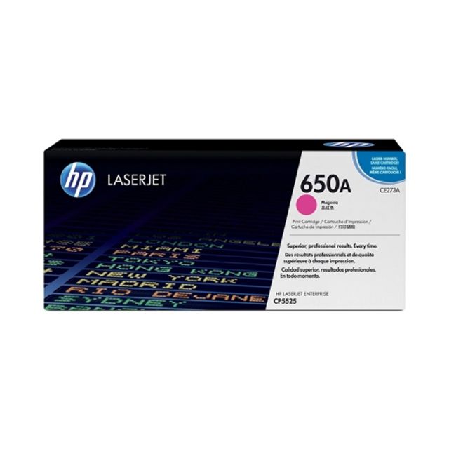 HP 정품토너 NO.650A CE273A 빨강/15000매 (1개)