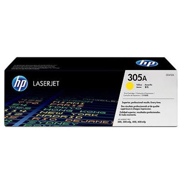 HP 정품토너 NO.305A CE412A 노랑/2600매 (1개)