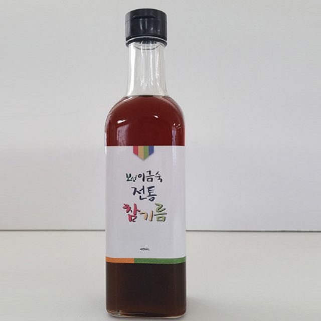 오늘의쇼핑은 보성전통 참기름 420ml