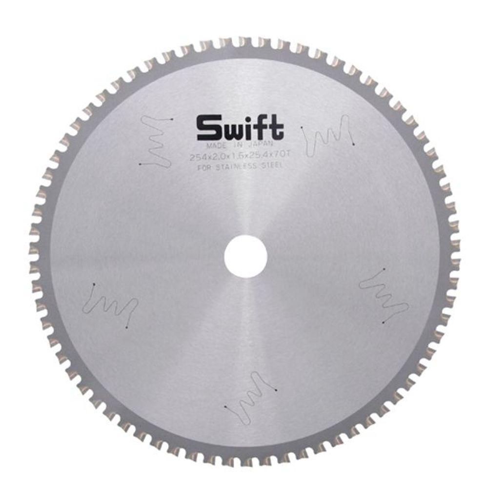 오늘의쇼핑은 SWIFT 금속용 톱날 원형톱날 금속 팁쏘 255mm 70날