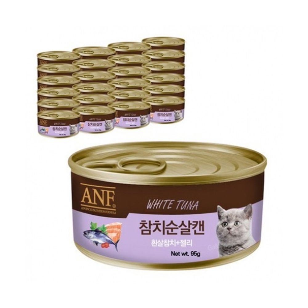 오늘의쇼핑은 ANF 고양이 참치 순살 습식 통조림 95g 24개 간식