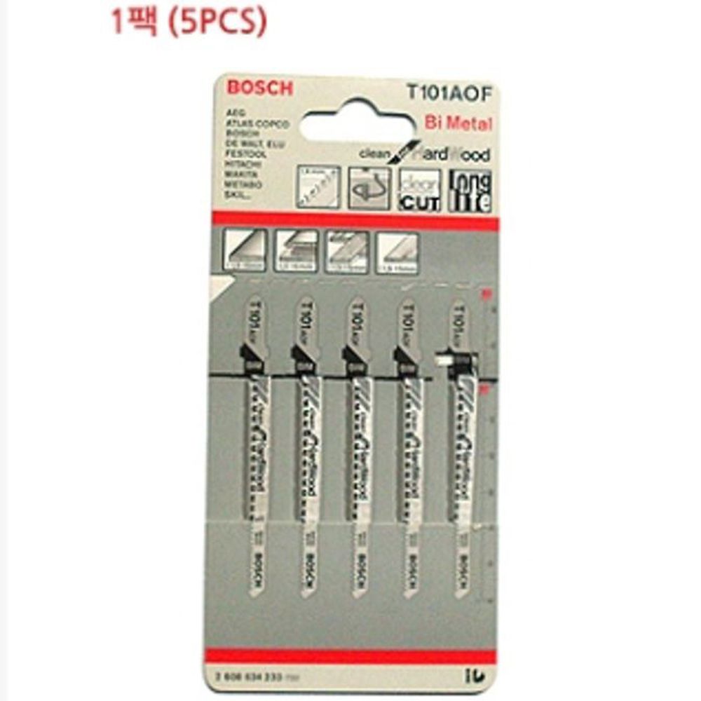 오늘의쇼핑은 보쉬 목재용 직소날 직쏘날 직소기날 톱날 T101AOF