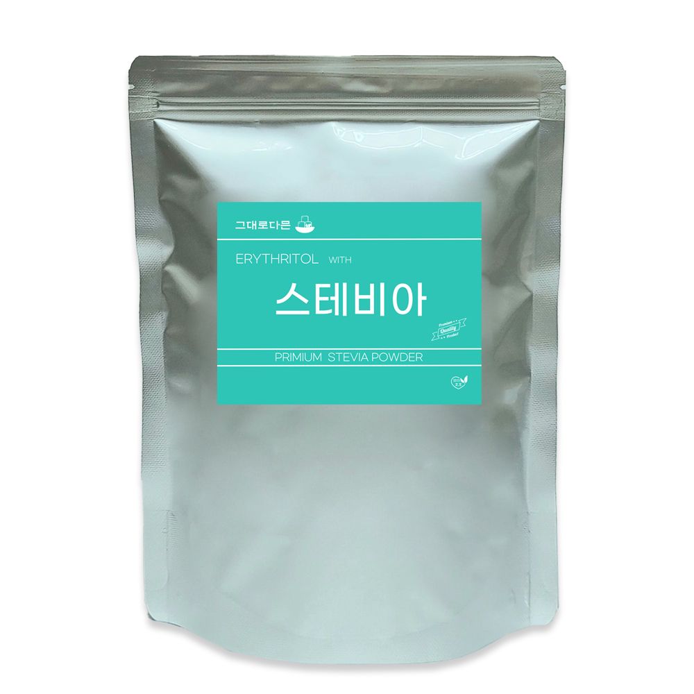 오늘의쇼핑은 스테비아 분말 1kg 이중지퍼백