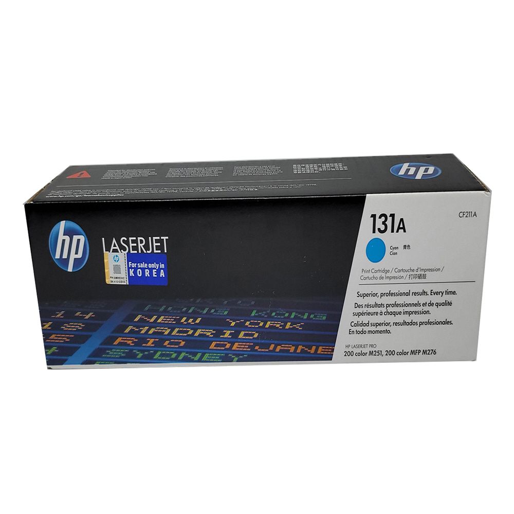 오늘의쇼핑은 HP 정품토너 Laserjet MFP M251nw파랑 No.131A