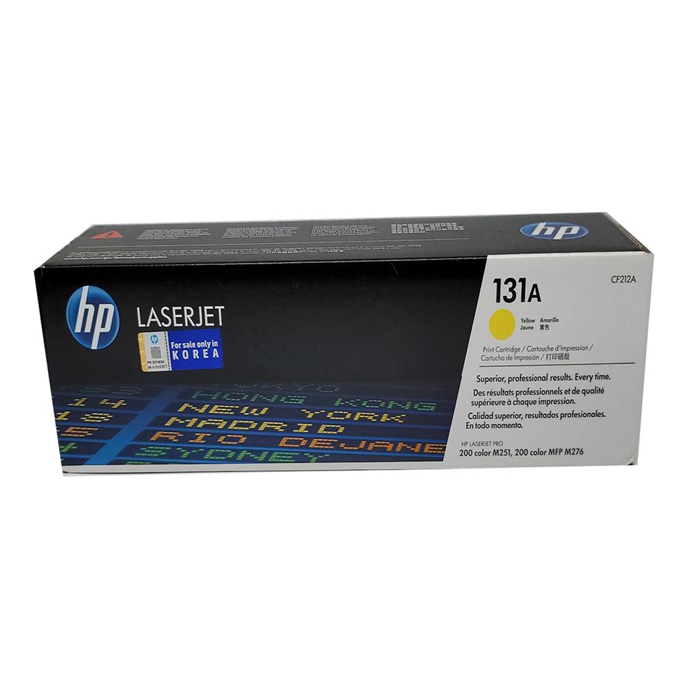 HP 정품토너 Laserjet MFP M276nw노랑 No.131A