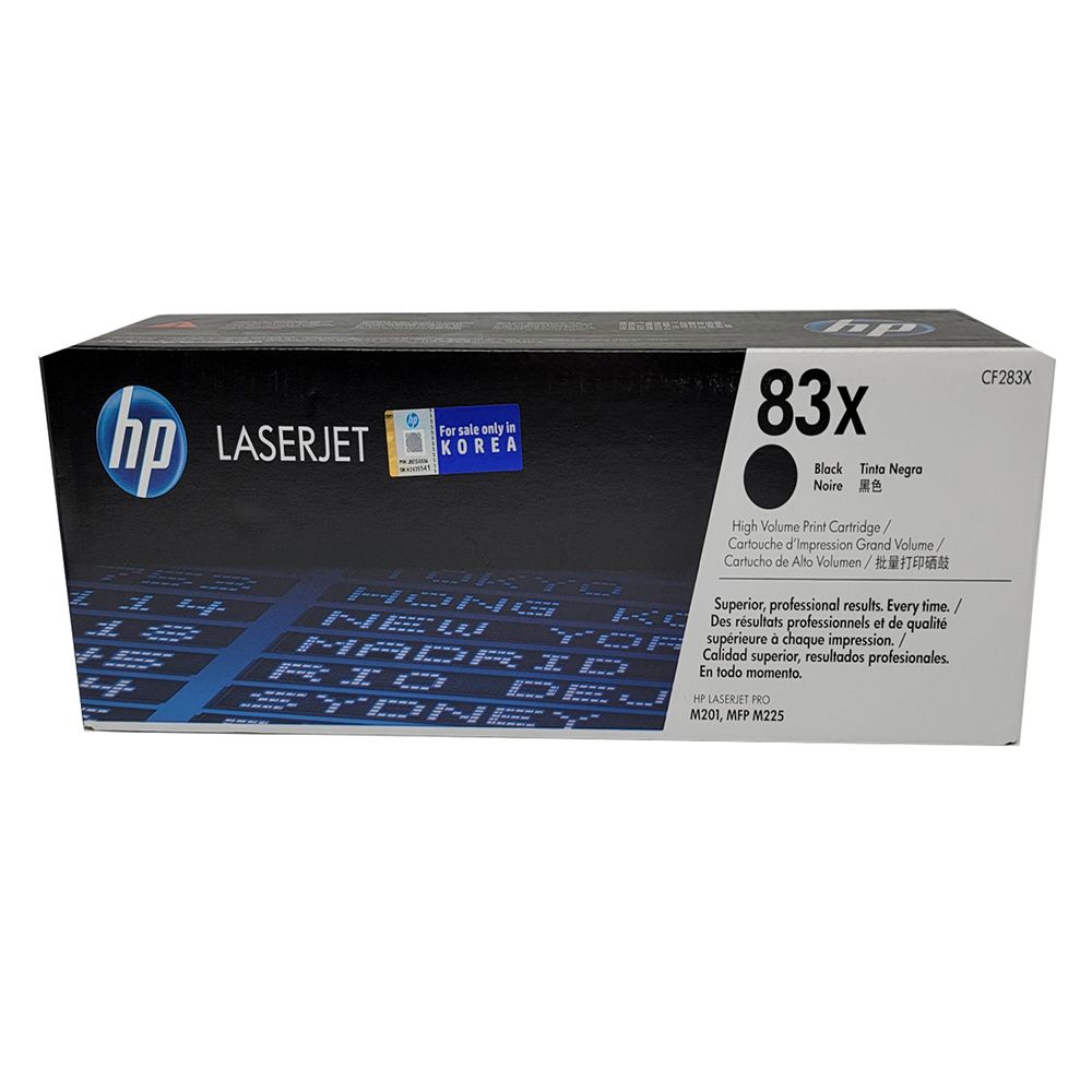 오늘의쇼핑은 HP 정품토너 Laserjet M201dw 검정 NO.83X 대용량