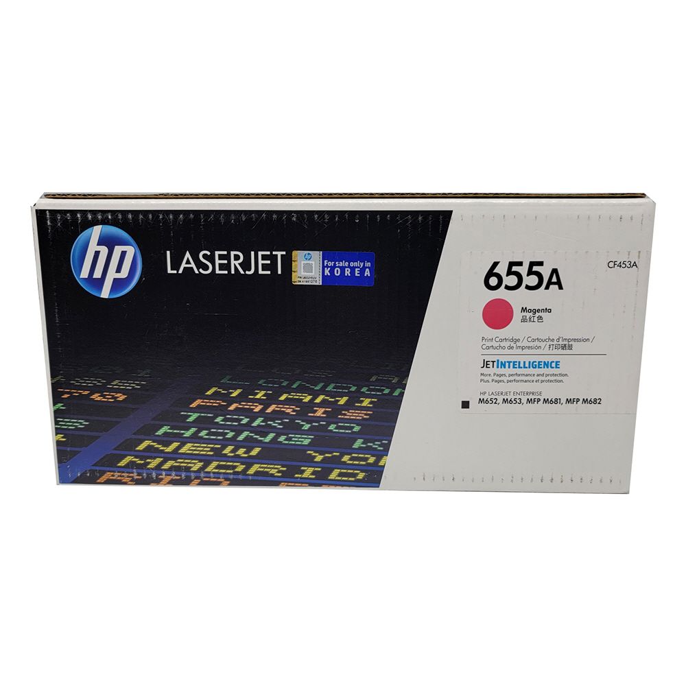 HP 정품토너 LaserJet MFP M682z빨강 NO.655A