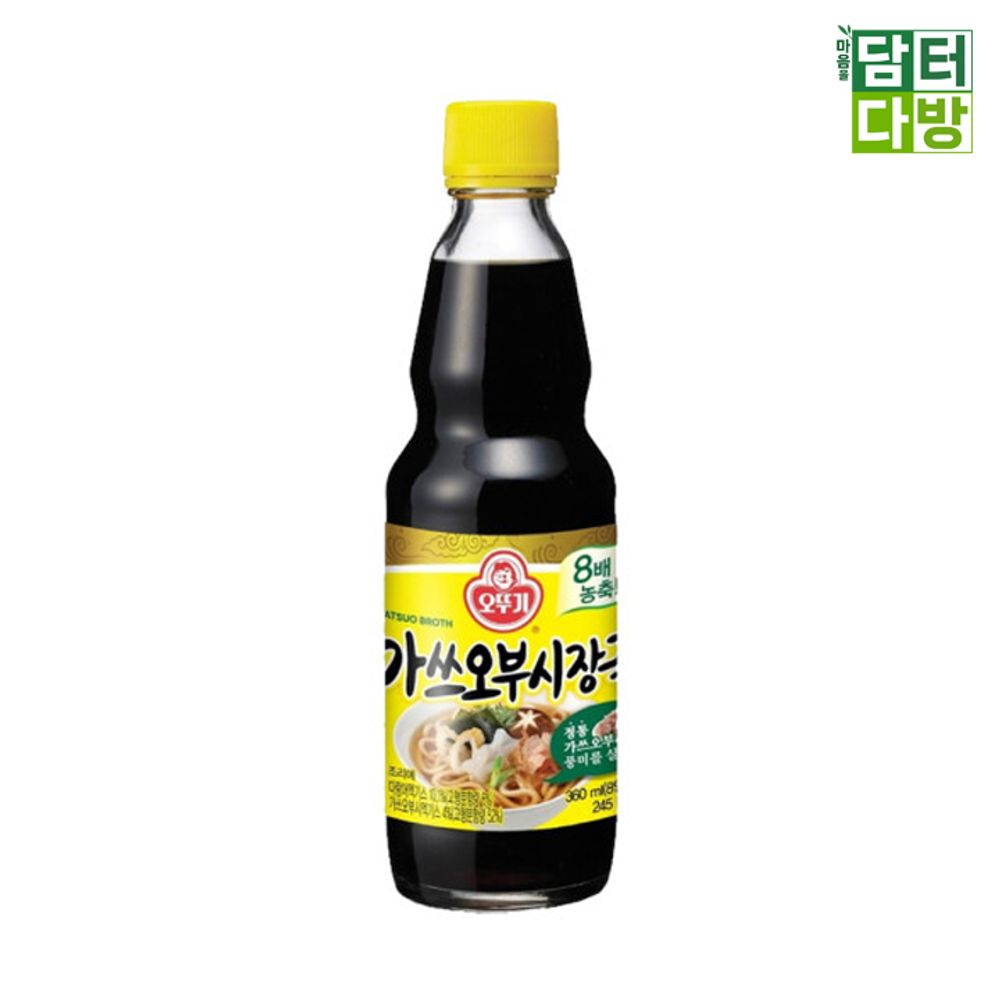 오뚜기 가쓰오부시장국 360ml X 3개