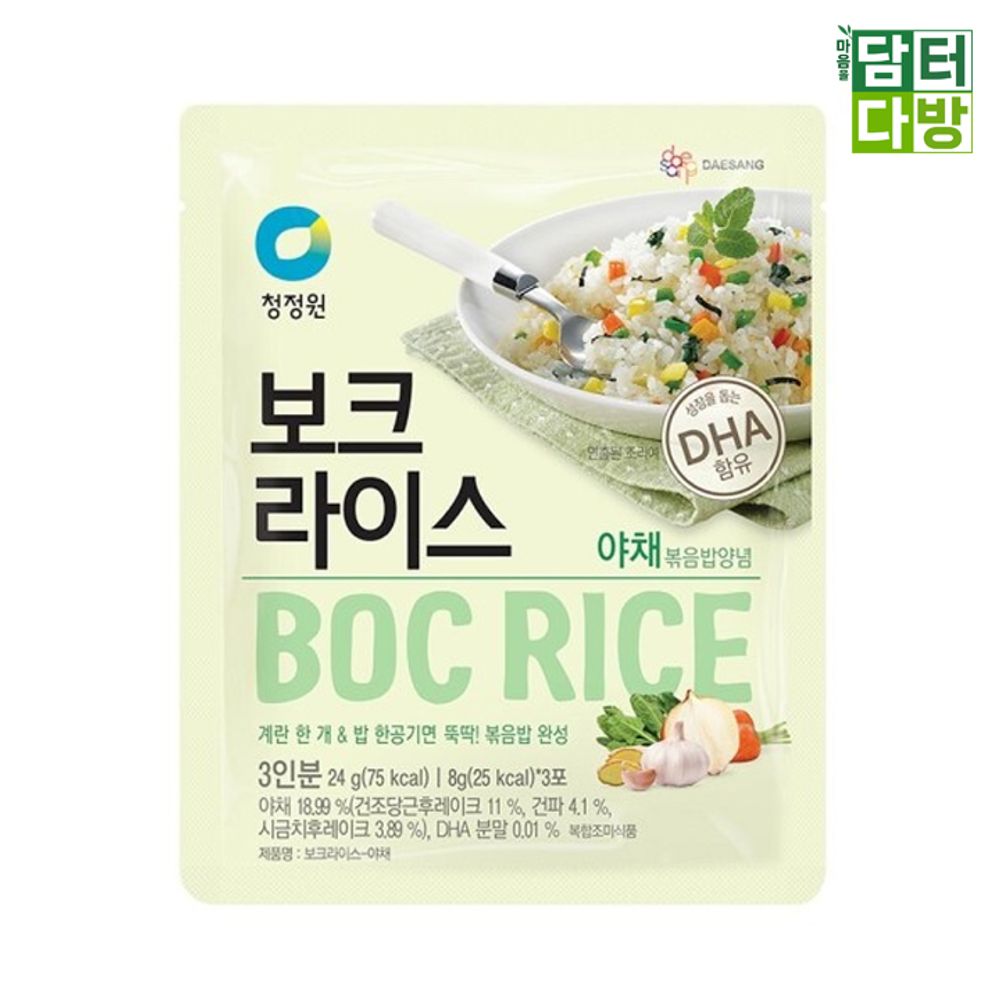 청정원 보크라이스 야채 24g X 10개