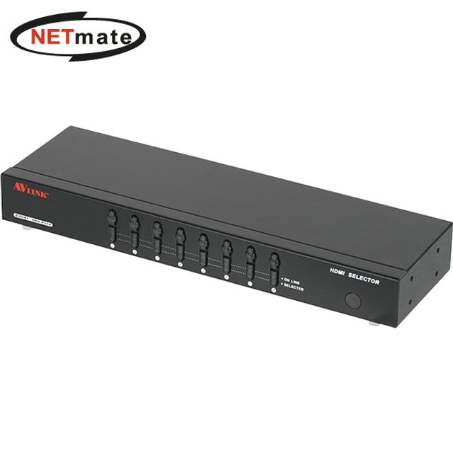 오늘의쇼핑은 NETmate 4K 60Hz HDMI 2.0 영상 선택기(1대8)