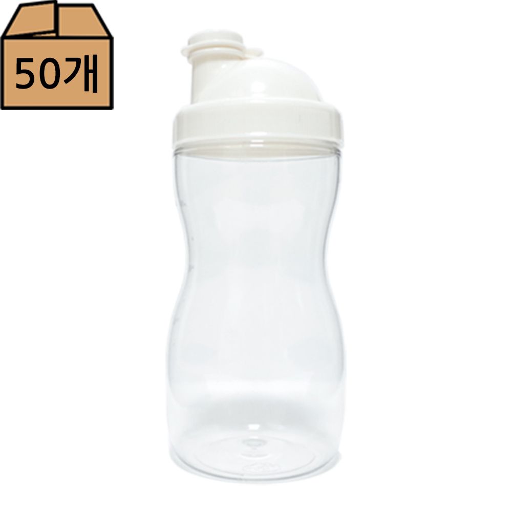 오늘의쇼핑은 쉐이크통 50개 1박스 대량 500ml 쉐이커 헬스 물병