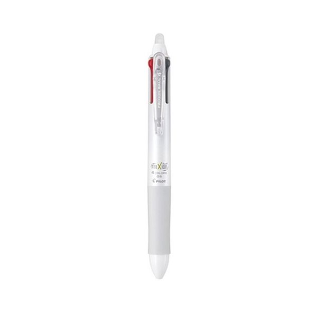 오늘의쇼핑은 파이롯트 프릭션 4색볼펜 LKFB-80EF W 화이트/0.5mm