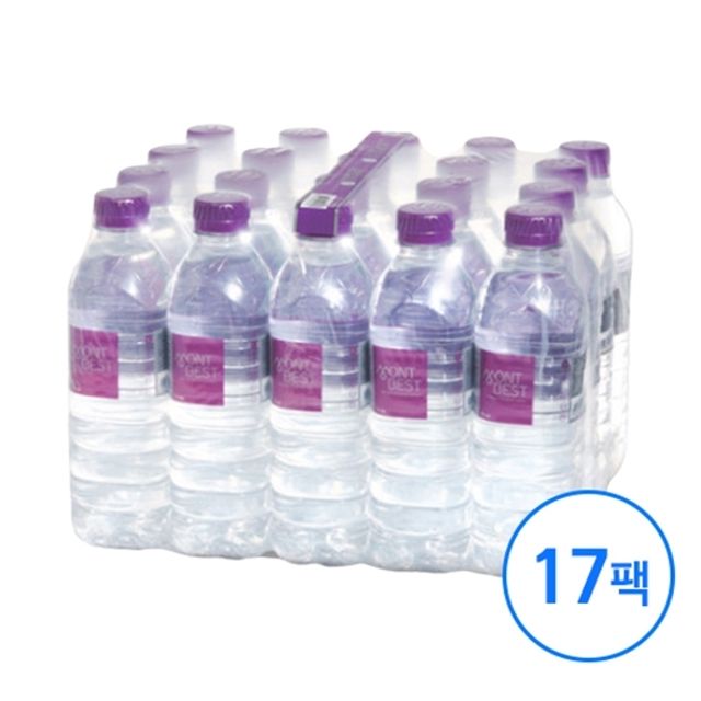 오늘의쇼핑은 몽베스트 생수 유라벨 500ml 340병