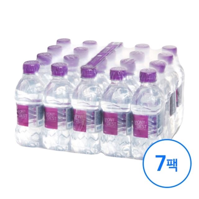 오늘의쇼핑은 몽베스트 생수 유라벨 330ml 140병