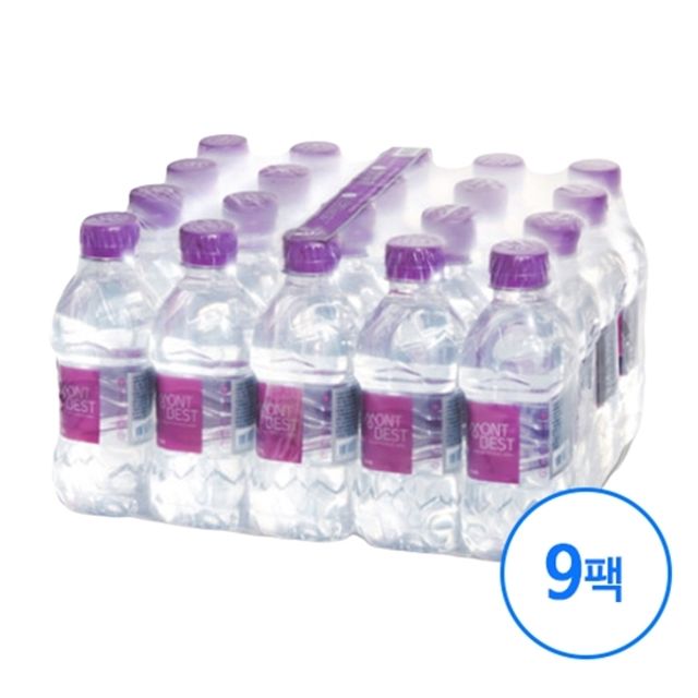 오늘의쇼핑은 몽베스트 생수 유라벨 330ml 180병