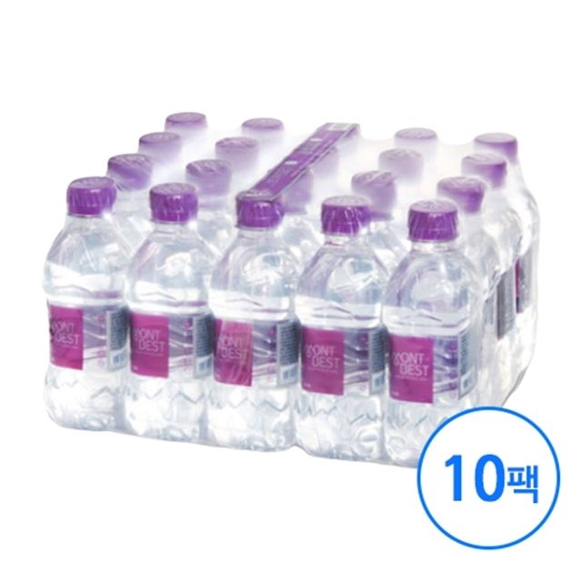 오늘의쇼핑은 몽베스트 생수 유라벨 330ml 200병