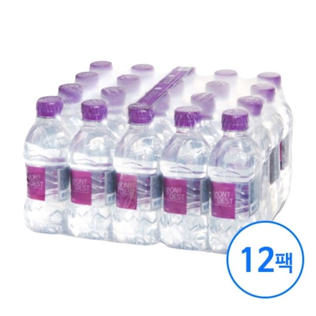 오늘의쇼핑은 몽베스트 생수 유라벨 330ml 240병