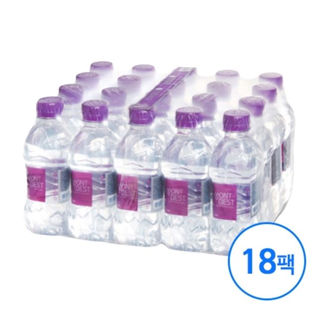 오늘의쇼핑은 몽베스트 생수 유라벨 330ml 360병