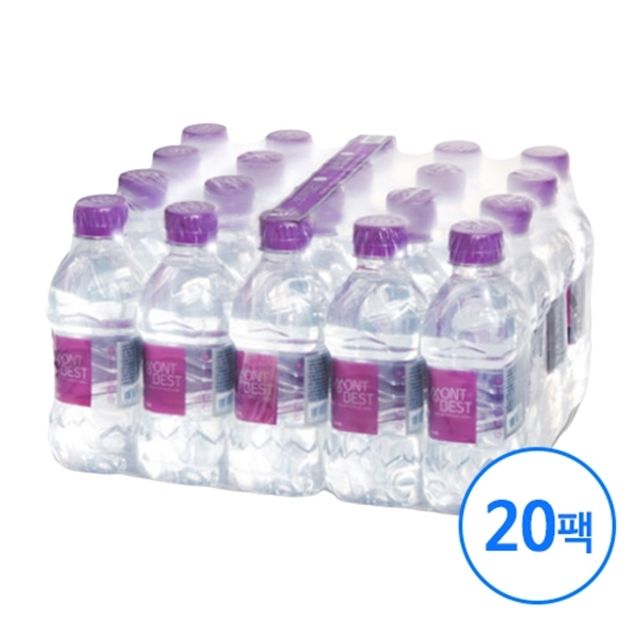 오늘의쇼핑은 몽베스트 생수 유라벨 330ml 400병