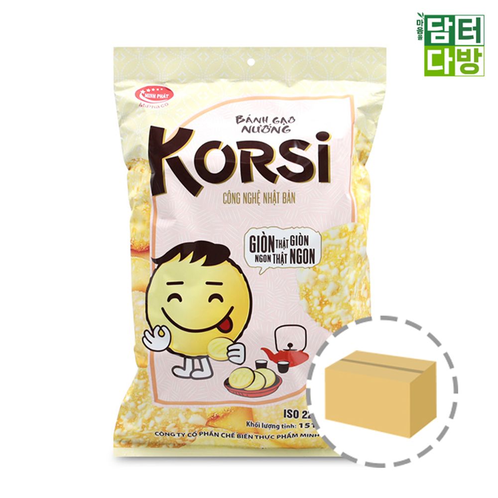 코르시 구운 쌀과자 151g 1BOX (20개입)