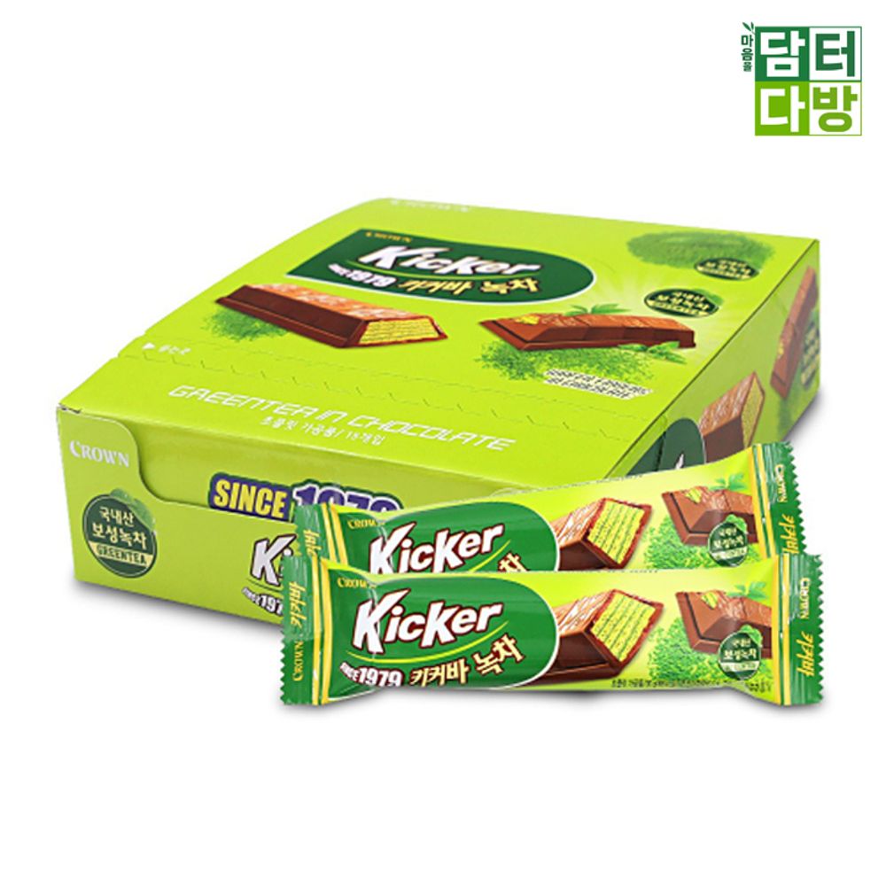 오늘의쇼핑은 크라운 키커바 녹차 30g(15개입)