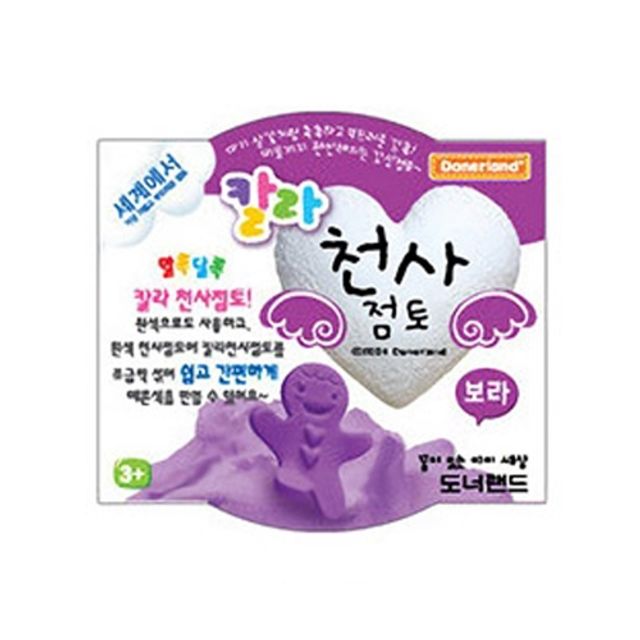 오늘의쇼핑은 도너랜드 4000 칼라천사점토 보라색30G (1개)