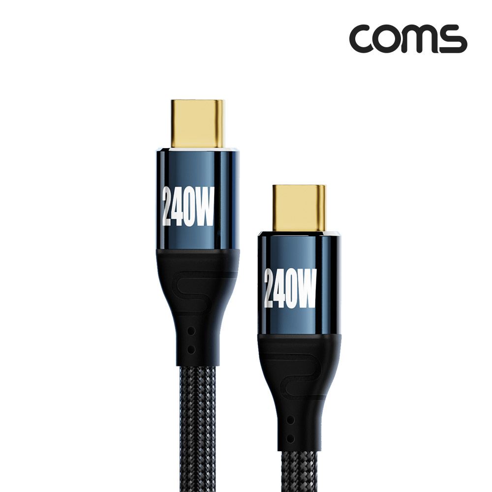 오늘의쇼핑은 Coms Type C PD 고속충전 케이블 1.5M USB 3.1